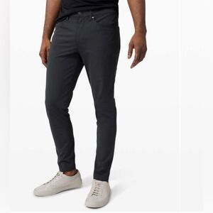 Lululemon Men's Size 32 ABC Slim Dark Grey Pant with Warpstreme